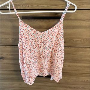 Floral tank top